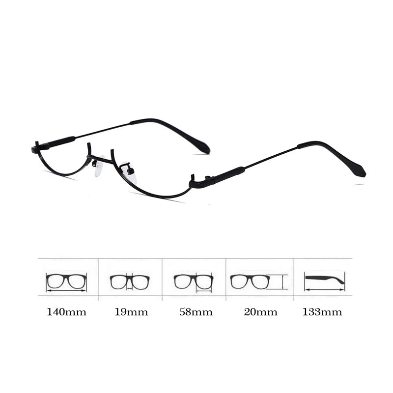 Dospita Japanese Anime Cosplay Glasses Frame Women Fashion Anti-blue Plain Glasses Men Contrasting Cute Decorative Computer Glasses