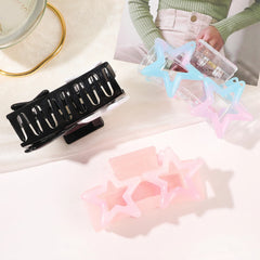 Dospita Sweet Hair Clip For Women Girls Hair Claw Chic Barrettes Star Hairpins Styling Claw Clips Fashion Hair Accessories