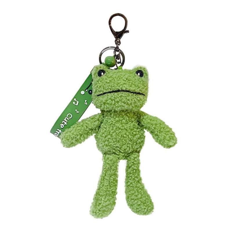 Dospita  -  Mini Cute for Frog Schoolbag Pendant Keychain Ladies for Creative Cartoon for Preschool Kids Backpack Orn