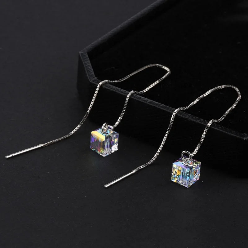 Dospita  -  Exquisite Drop Ear Line Long Hanging Earrings For Women Fashion Design With Jewelry Accessories