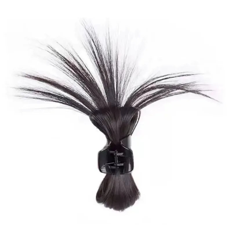 Dospita Wig High Ponytail Hair Clip Headdress Fashion Personality Korean y2k Girls Sweet Cool Wig Pad HairClaws Hairpin