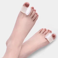 Dospita Finger Toe Protector Tube Foot Finger Toe Separator Foot Care Orthopedic Foot Care Tool Overlapping Toe Separator