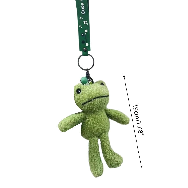 Dospita  -  Mini Cute for Frog Schoolbag Pendant Keychain Ladies for Creative Cartoon for Preschool Kids Backpack Orn