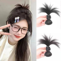 Dospita Wig High Ponytail Hair Clip Headdress Fashion Personality Korean y2k Girls Sweet Cool Wig Pad HairClaws Hairpin