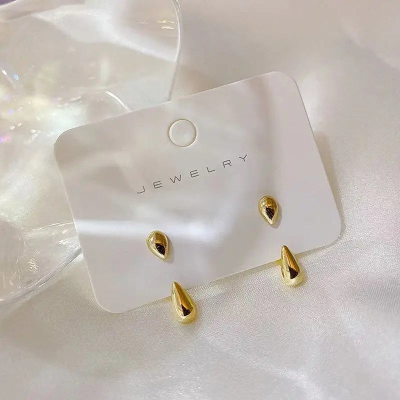 Dospita  -  Acrylic hoop earrings women new fashion stud earrings retro trend stud earrings women trend twist elegant ring earrings