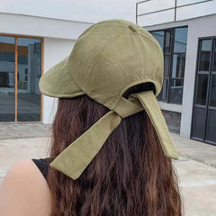 Dospita women summer sun  hat Korean version  trendy Japanese cotton  linen cap fisherman hat