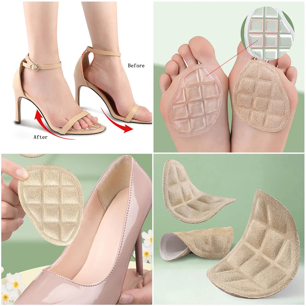 Dospita Anti-Slip Foot Protection Foot Cushion Protector Cushion Pads For Shoe Pad Inserts Heel Pain Relief Women Shoes Back Sticker