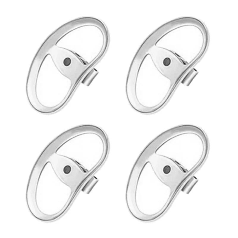 Dospita  -  4pcs Big Earring Lifters Metal Earring Stoppers Backings Pierced Safety Ear Back