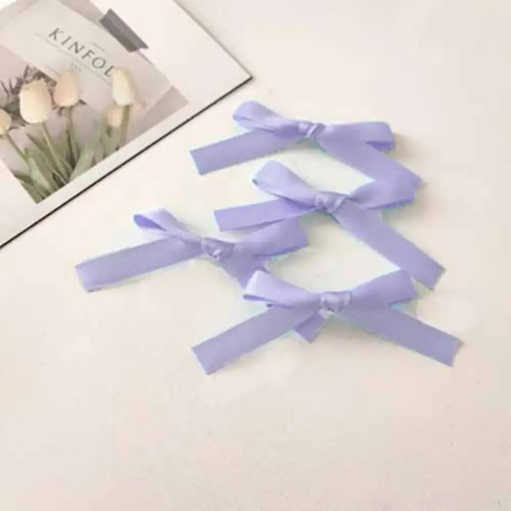 Dospita  -  Little Bowknot Hair Clips Ballet Hair Accessories Ribbon Bow Hairpin Headwear Sweet Fairy Barrette Girls