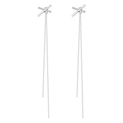 Dospita  -  Exquisite Drop Ear Line Long Hanging Earrings For Women Fashion Design With Jewelry Accessories