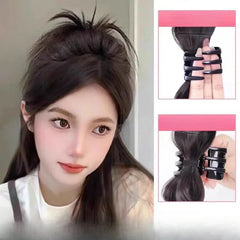 Dospita Wig High Ponytail Hair Clip Headdress Fashion Personality Korean y2k Girls Sweet Cool Wig Pad HairClaws Hairpin