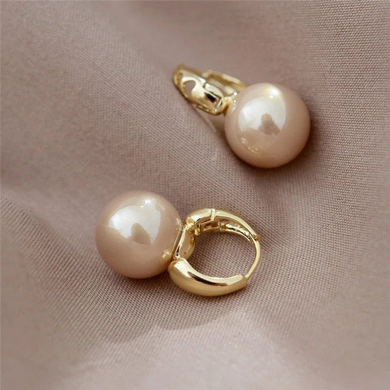 Dospita  -  New Classic Elegant Imitation Pearl Dangle Earrings For Women Crystal Long Tassel Exquisite Drop Earring Wedding Jewelry