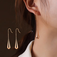 Dospita Water Drop Earrings for Women Minimalist Piercing Earrings Daily Wear Fashion Teens Earrings Hot Sale Jewelry